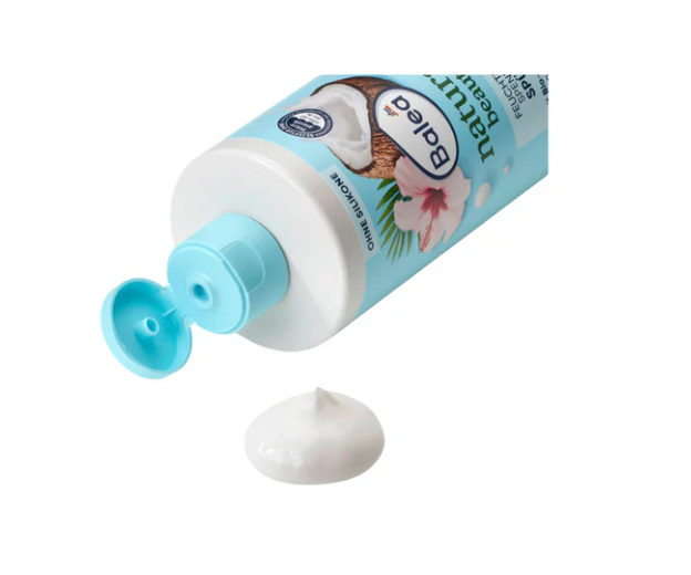 Après-shampooing extrait d'hibiscus biologique et lait de coco Balea