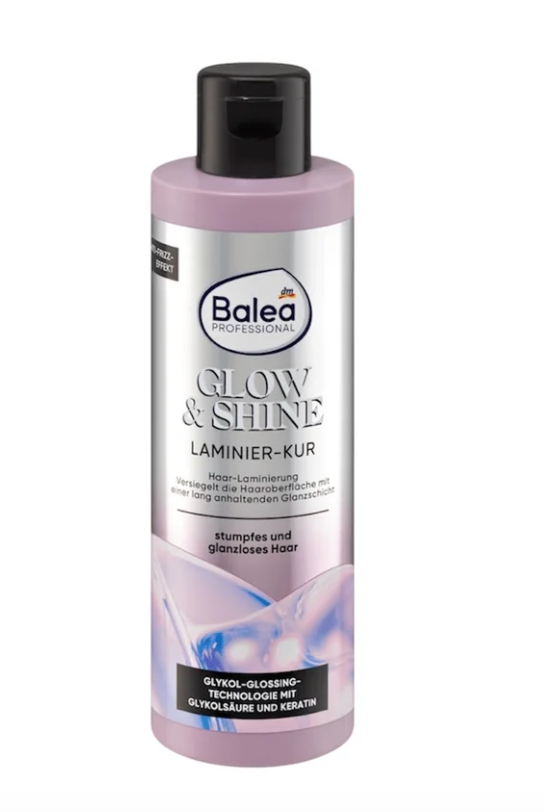Masque Glow & Shine Balea pour cheveux