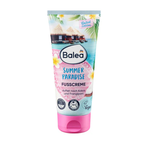 Crème pour les pieds Summer Paradis Balea