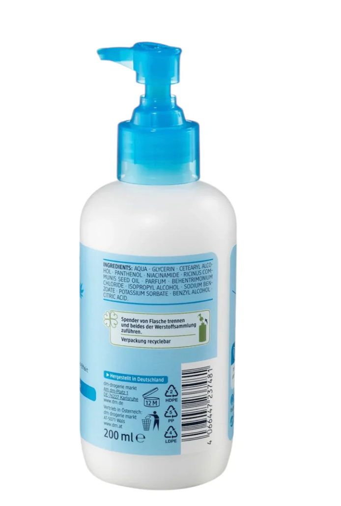 Lait pour cheveux hydratant, Balea