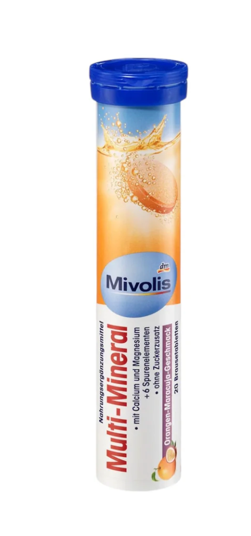Comprimés effervescents multi-minéraux